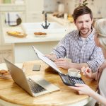 Couple filing tax return